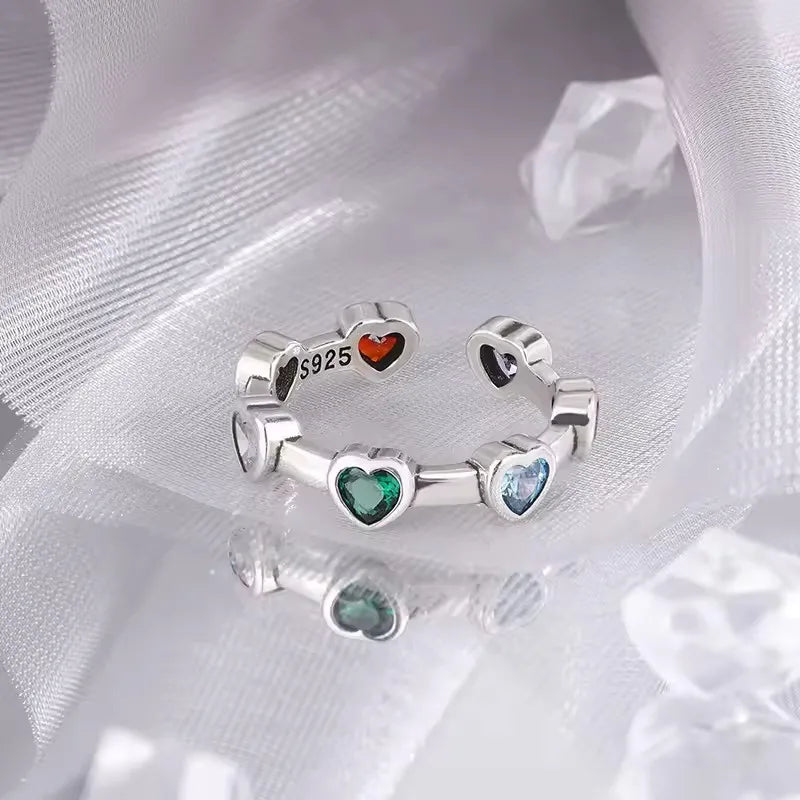 Sterling Silver Flower Ring