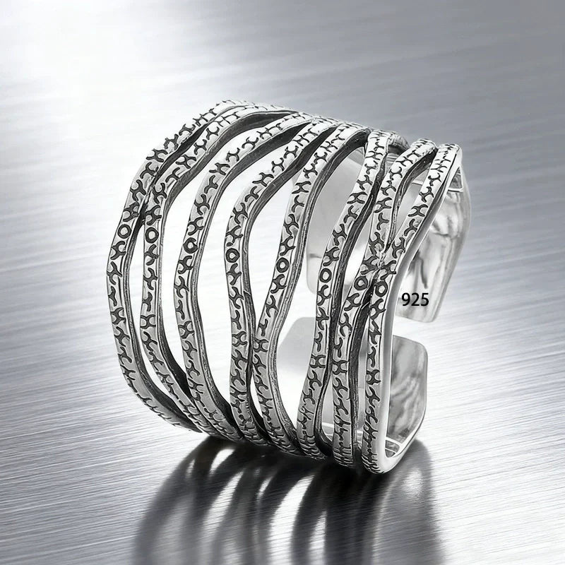 Sterling Silver Flower Ring