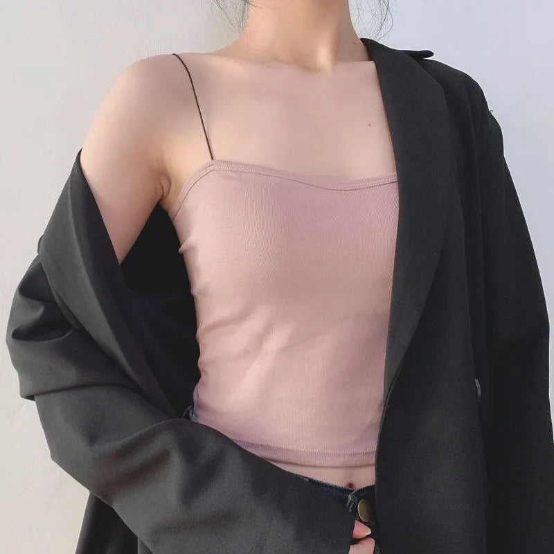Vest Tops Summer Sleeveless Cotton