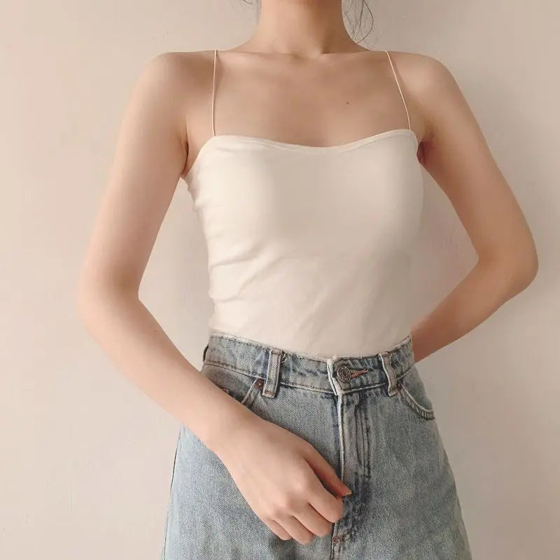 Vest Tops Summer Sleeveless Cotton