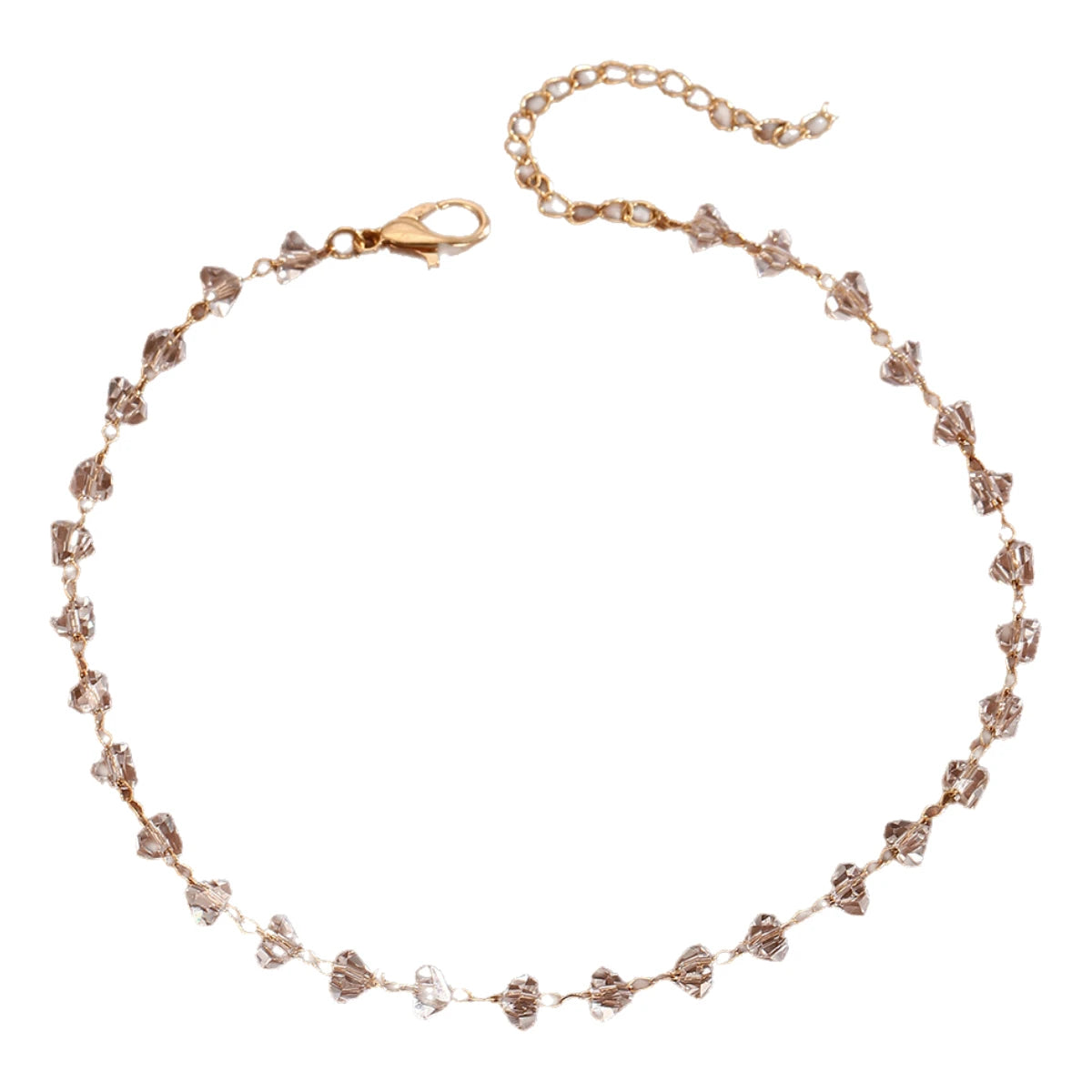 Crystal Cubic Zirconia Anklet