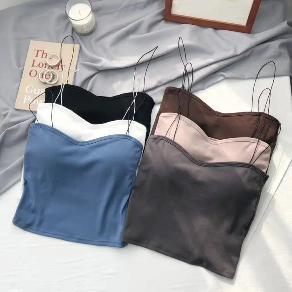 Vest Tops Summer Sleeveless Cotton