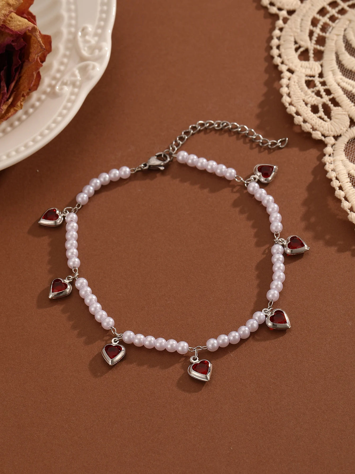Crystal Cubic Zirconia Anklet